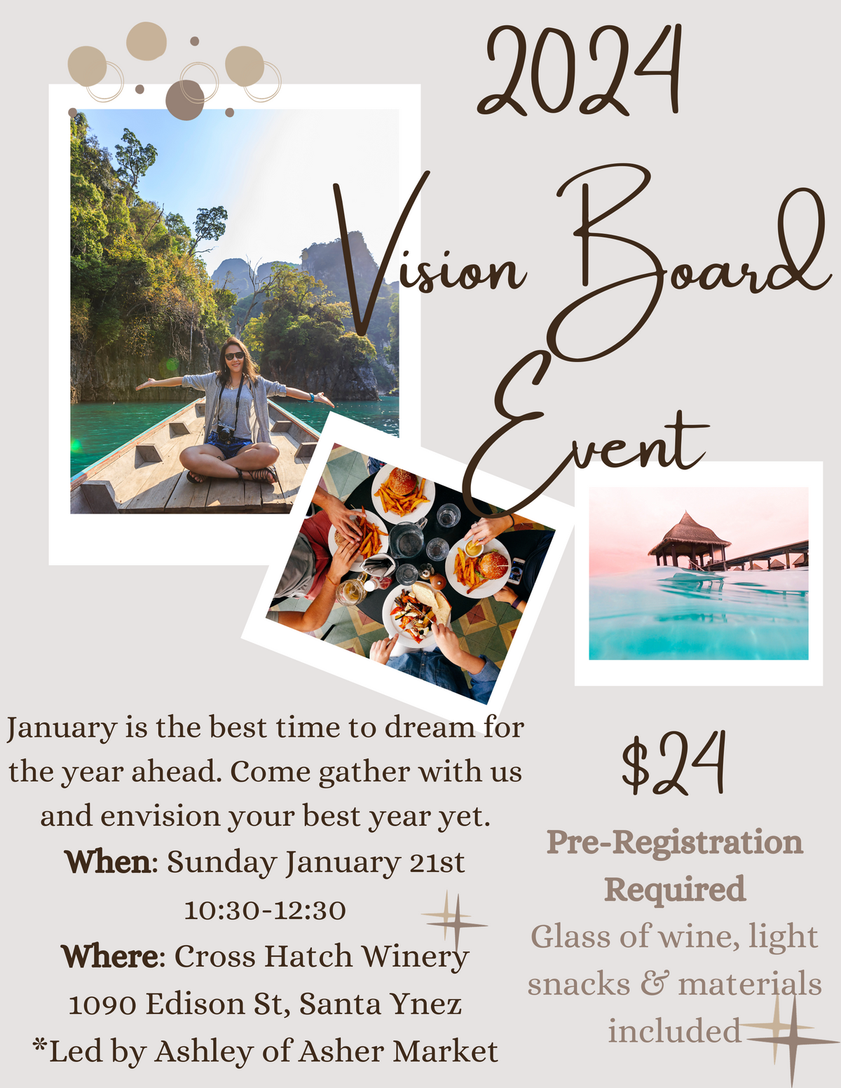 2024 Vision Board Event– Asher Market